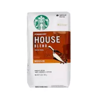 [美国门店款]星巴克(Starbucks)中度烘焙咖啡豆 340g/袋 进口咖啡豆 黑咖啡 美国进口