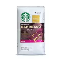 [甄选咖啡豆]星巴克(Starbucks)意式深度烘焙咖啡豆 340g/袋 进口咖啡豆 黑咖啡 美国进口