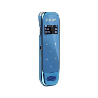飞利浦(philips) VTR-6600 8GB 可触摸数码 录音笔 (计价单位:台) 蓝色