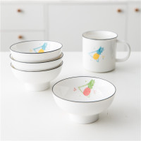 菲米生活 曼彻斯特手绘餐具组合 FM-TC817