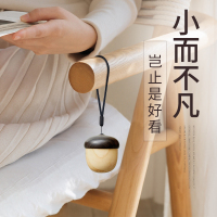 RATTOP坚果J2小音响 迷你便携蓝牙音箱 车载小音响手机低音炮 原木工艺坚果造型JS几素