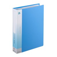 J齐心(Comix) NF60AK 60页资料册/文件册A4 蓝色