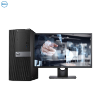 戴尔（DELL)商用台式机optiplex7060MT24寸显示器(i7-8700 16G 1T+256G 2G独显)