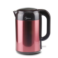 美的 电热水壶 防烫烧水壶1.5L不锈钢内胆SCP[10个起订]