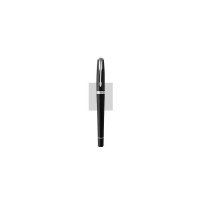 派克(PARKER)IM磨砂黑杆白夹宝珠笔 商务送礼签字笔