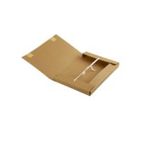 J齐心AP-50牛皮纸档案盒 A4(10个/套)