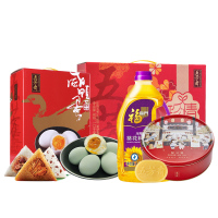 五芳斋 端午大礼包(含粽子礼盒、咸鸭蛋礼盒、绿豆糕礼盒、葵花籽油)