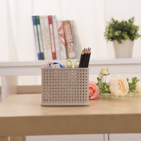 禧天龙桌面收纳筐白7172