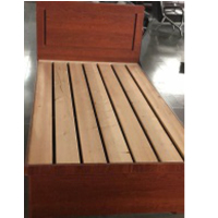 1.2米单人床(带床垫,不含床头柜)