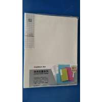 齐心KF20AK抗菌资料册A420袋银白