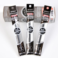 晨光AGR640N4考试笔芯黑色中性替芯0.5全针管水笔芯 黑色