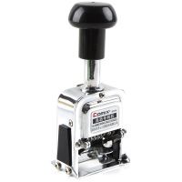 齐心(COMIX) 耐用精钢自动号码机 B3906 6位