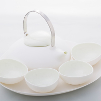晓味窑 晨露茶器套装 一茶壶/一茶盘/四杯 XWY-CL