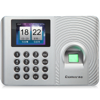 齐心(Comix)ES1500 智能彩屏语音指纹 脱卡机大指纹容量考勤 操作简单高速