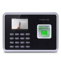 齐心(Comix) 大容量智能考勤机 免软件指纹打卡机 自动生成报表 OP33113
