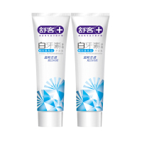 舒客酵素美白牙膏120克*2支