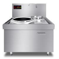 德玛仕 商用大锅灶 电磁炉8/12/15KW大功率 食堂单头单尾小炒炉 HW-XC(304材质)