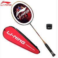 李宁 羽毛球拍 A700 灰金