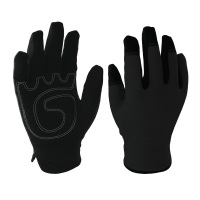 Safety inxs新品全指防滑运动骑行单车自行车山地车手套MAC109F黑XL