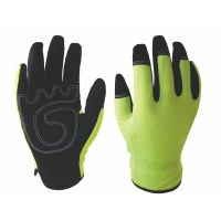 Safety inxs新品全指防滑运动骑行单车自行车山地车手套MAC109F黄M