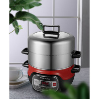荣事达(Royalstar)ZG13A9 电蒸锅 双层大容量蒸锅 单个装