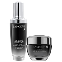 兰蔻(LANCOME)小黑瓶系列套装 发光眼霜15ml+新精华肌底液50ml 保湿修护 面部护肤套装