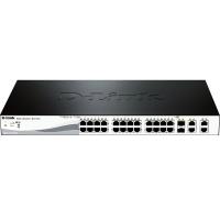[精选]友讯(D-LINK)DES-1210-28P 24口 POE供电 智能百兆网管交换机