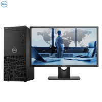 戴尔(DELL)成铭3980 21.5寸台式电脑整机 I3-8100 4G 1T+128 DVDRW W10