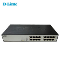 [精选]友讯(D-LINK)DGS-1016S-CN千兆16口企业网络监控交换机