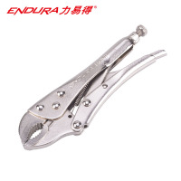 力易得(ENDURA) 10英寸曲口带刃口大力钳 钳子 货号E5621 1把