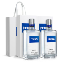 江小白粮食高粱酒国产白酒精品500套装清香型小酒500ml*2瓶礼盒装