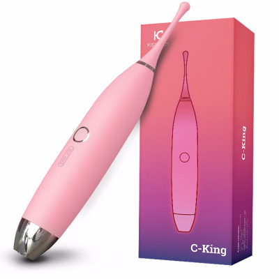 Kiss Toy 秒爱高潮震动棒 女用自慰器 AV按摩振动棒 成人情趣用品 C King