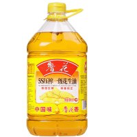 鲁花 食用油 5S 压榨一级 花生油 5L