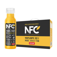 农夫山泉NFC橙汁300ml*10瓶