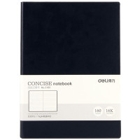 得力(deli)3185 记事本 星空蓝 本