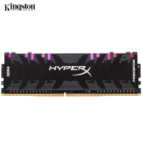 金士顿(Kingston) DDR4 3600 8GB 台式机内存 骇客神条 Predator掠食者系列 RGB灯条