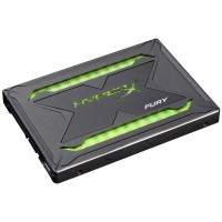 金士顿(Kingston) 960GB SSD固态硬盘 SATA3.0接口 HyperXFury雷电系列 RGB灯效