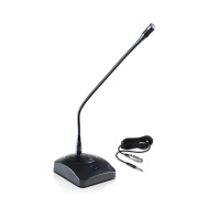 麦叶 电容会议系统广播麦克风话筒台式有线鹅颈式桌面电容麦克风插头 OK-30