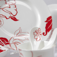 多样屋 盛世牡丹16头餐具组TA030102018ZZ