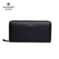 Sheridan喜来登黑色真皮多功能钱包钱夹NL161013S(kkl,起订量10件)