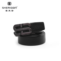 Sheridan喜来登扣头皮带头层牛皮NL180357S(kkl,起订量100件)