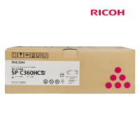 理光(RICOH) SP C360HC红色大容量粉盒墨粉盒适用理光SP C360DNw/C360SFNw