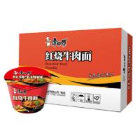 康师傅 桶面1箱 12桶泡面 整箱装 红烧牛肉老坛酸菜泡椒牛肉藤椒牛肉等多口味可选