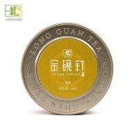 2019新茶上市西湖龙冠龙井绿茶叶明前特级金碗钉G30圆罐50g正宗新品