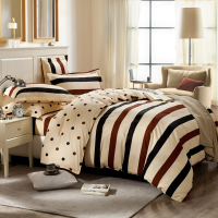 乔治缦菲斯(MANFISI)全棉斜纹四件套 单个装