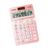 卡西欧(CASIO) JS-40B 时尚办公计算器14位 樱花粉色