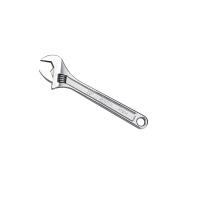 世达五金工具活动扳手开口活快扳47205 12寸