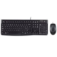 J罗技(Logitech) MK120 有线键盘台式电脑办公