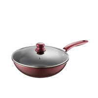德世朗(DESLON) DFS-C106A 乐炫精铁不粘炒锅 单个装 Y