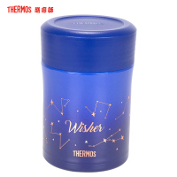 膳魔师(Thermos)316不锈钢焖烧罐十二星座系列泄气阀TCLA-471S-SKY朱一龙款 304不锈钢 470ML